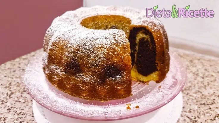 ciambella bicolore soffice bigusto