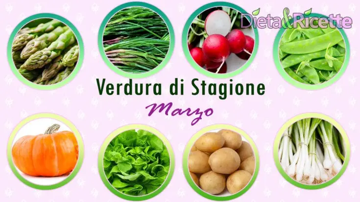 verdura di stagione marzo benefici