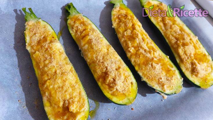 zucchine ripiene di ricotta ricetta da fare al forno